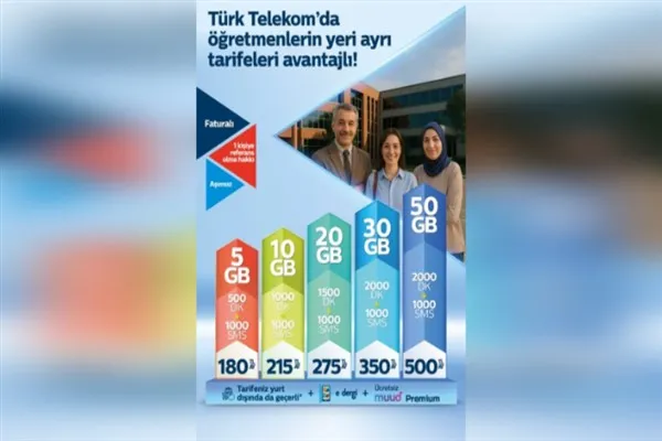 Millî Eğitim Bakanlığı ve Türk Telekom iş ‎birliğiyle öğretmenlere özel avantajlar