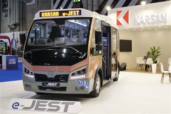 Karsan Otonom e-JEST’i dünyaya tanıtıyor