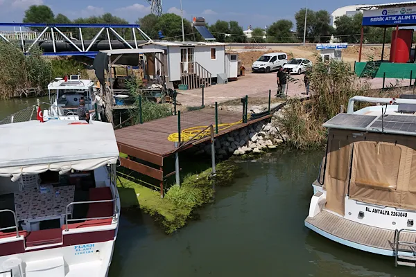 Büyükşehir’in 8. Gemi Atık Alım Tesisi Serik’te açıldı