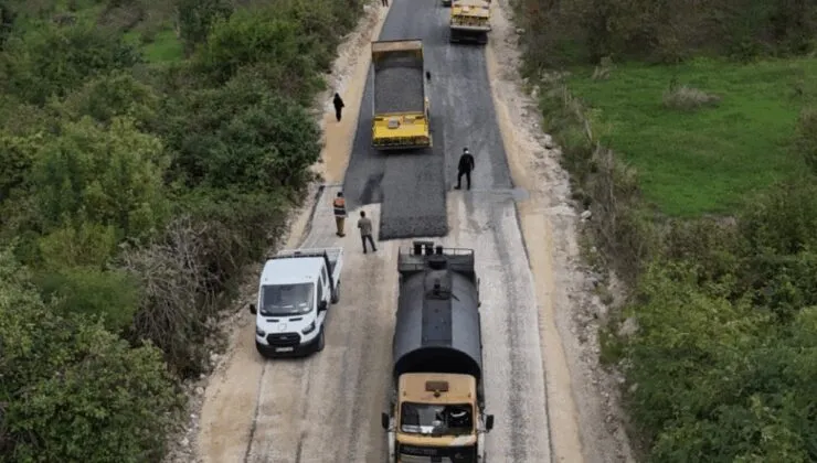 Fatsa Dolunay Mahallesi’nde  asfalt çalışması tamamlandı