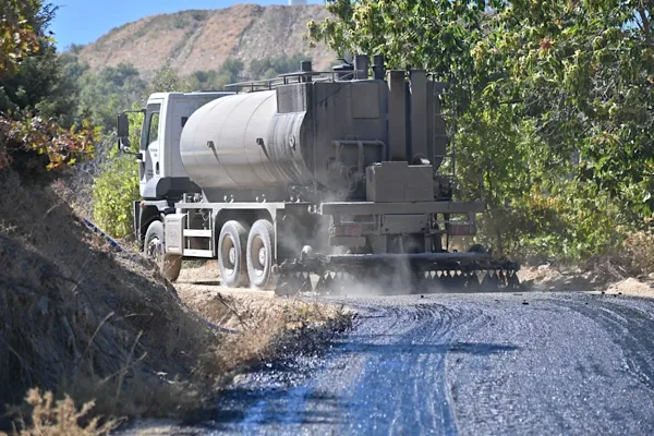 Alaşehir–Kiraz bağlantı yolu asfaltlandı