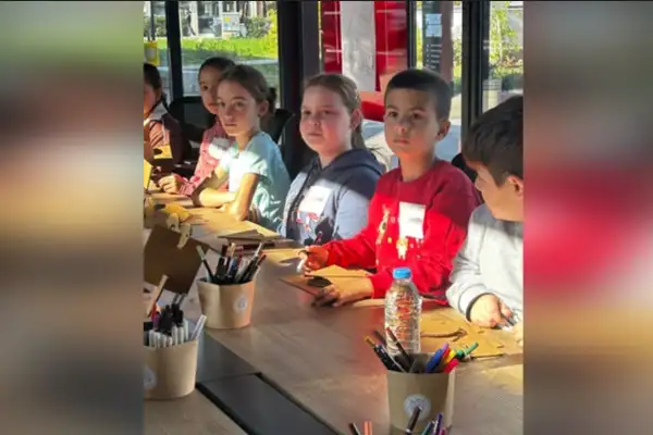 Çocuklar Pancar Deposu’nda sanatla buluştu