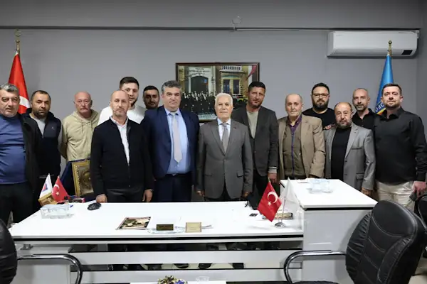 Başkan Bozbey, Gürsu Şoförler Odası’nı ziyaret etti