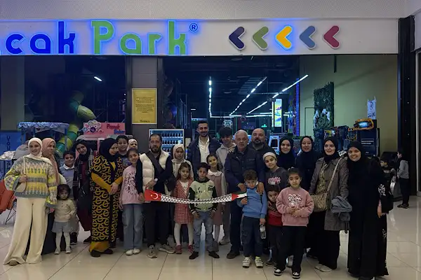 Mamak’ta Filistinli çocuklara moral etkinliği düzenlendi