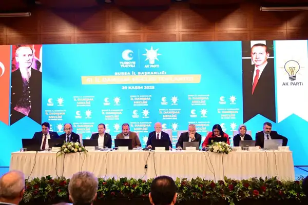 AK Parti Bursa İl Başkanlığının 61. İl Danışma Meclisi yapıldı