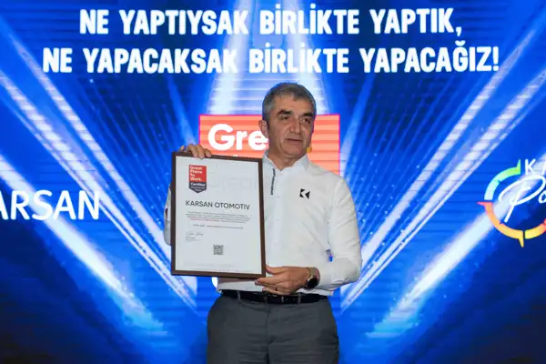 Karsan, Great Place to Work sertifikası aldı