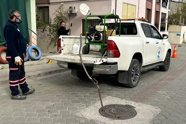 Pamukkale'de kış aylarında yoğun vektör mücadelesi