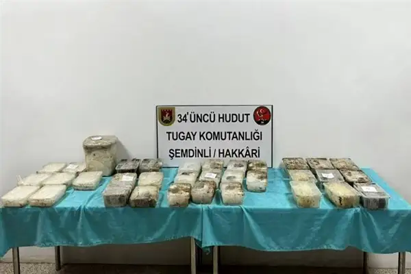 İran hudut hattında 81 kilo 133 gram uyuşturucu ele geçirildi 