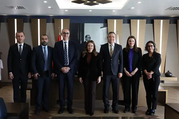 Dünya Bankası heyeti, Başkan Vekili Özdemir’i ziyaret etti