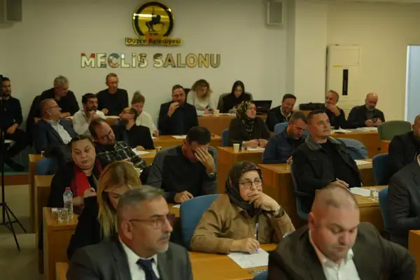 Düzce Belediye Meclisi Kasım ayı ikinci birleşimi yapıldı