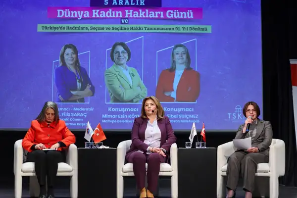 Maltepe'de kadın hakları buluşması düzenlendi