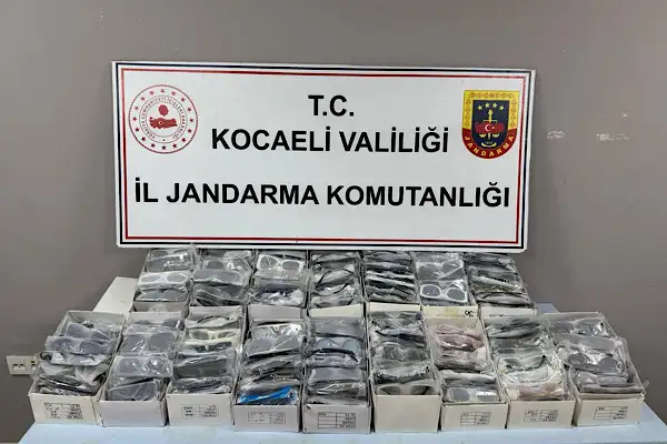 Kocaeli’de kaçakçılık operasyonu
