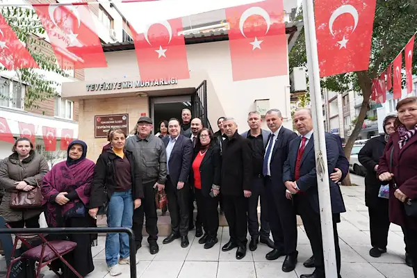 Başkan Dutlulu Tevfikiye Mahallesi'nde vatandaşlarla buluştu